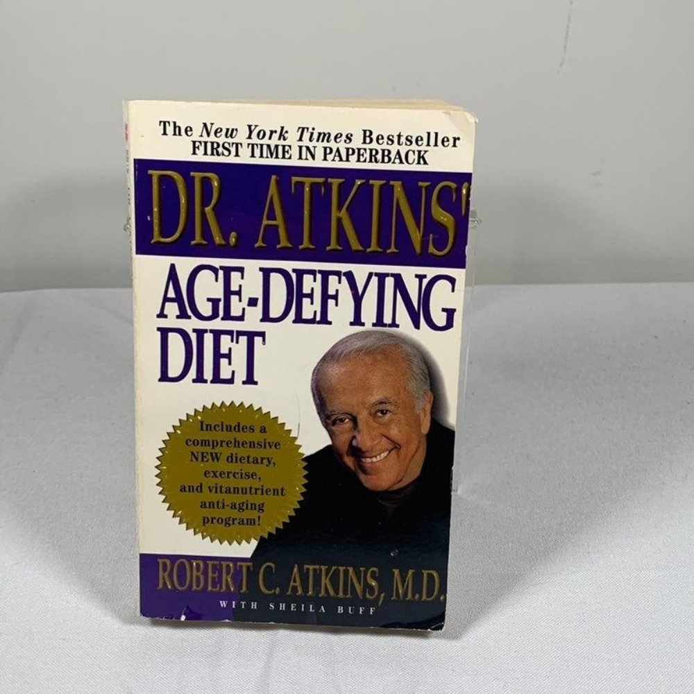 Dr. Atkins' Age Defying Diet Paperback Book by Robert C. Atkins